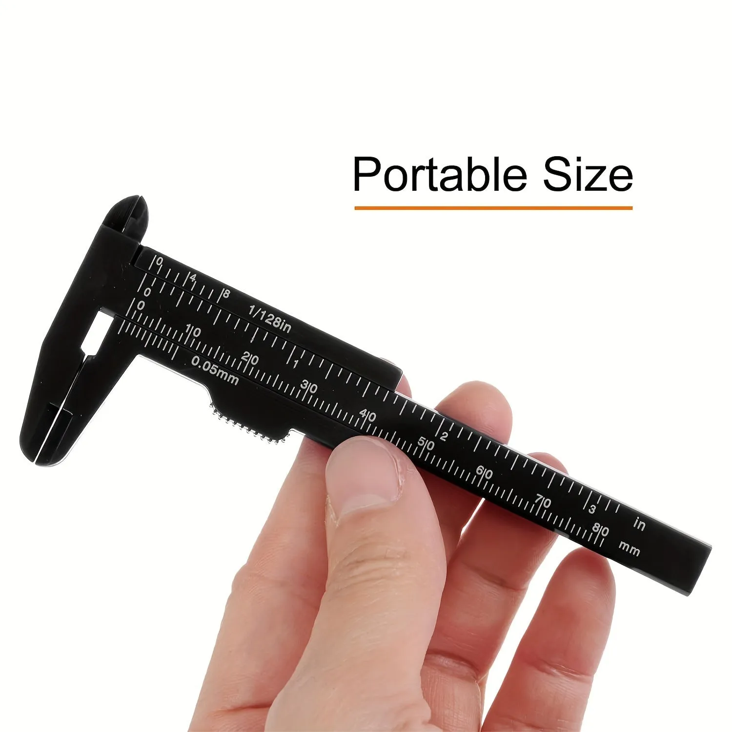 Precision Mini Plastic Sliding Vernier Caliper for Accurate Measurements