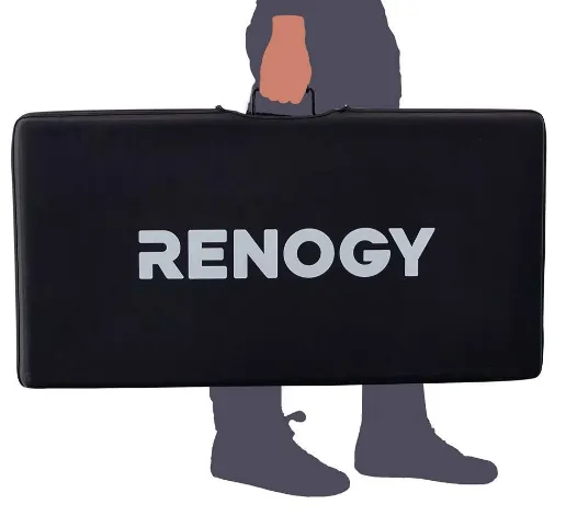 RENOGY 200 Watt Eclipse Solar Panel Suitcase | Monocrystalline | 12V | Portable