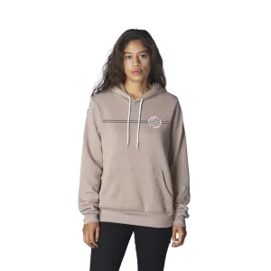 Santa Cruz Other Dot P/O Hooded Womens Sweatshirt, Tan