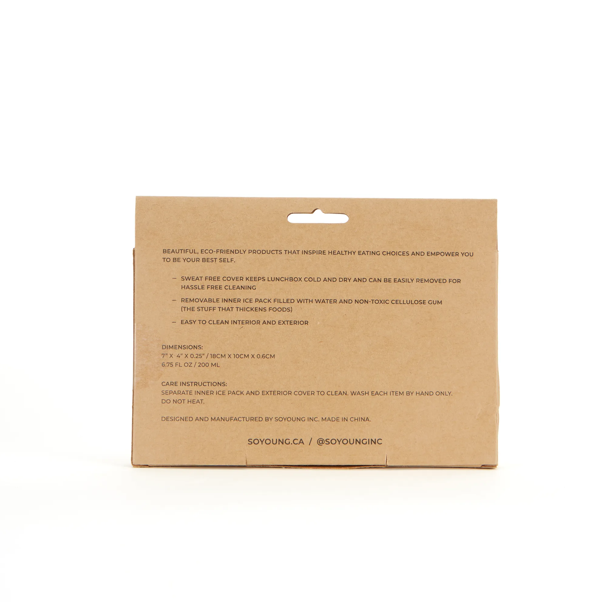 SoYoung Ice Pack - White Field Flowers