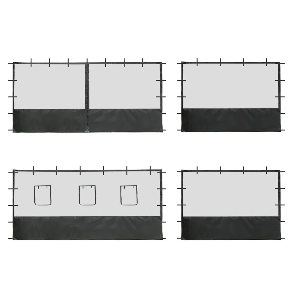 TheLAShop Netting for Pop Up Canopy 10x15 Food Service Vendor Side Panel