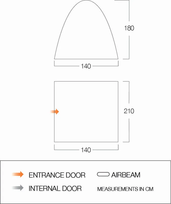 Vango Freestanding Inner Bedroom - BR003