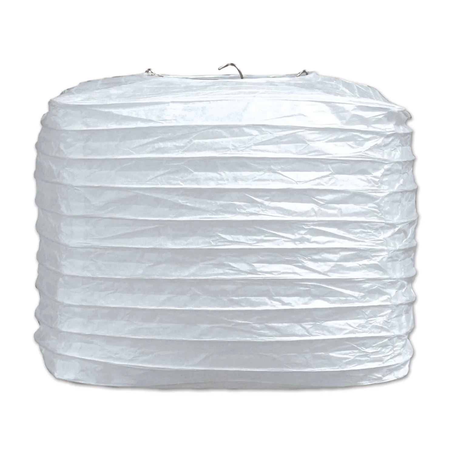 White Party Square Paper Lanterns (2 per Package)